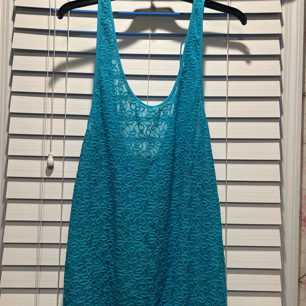 Victoria's Secret Teal Lace Top